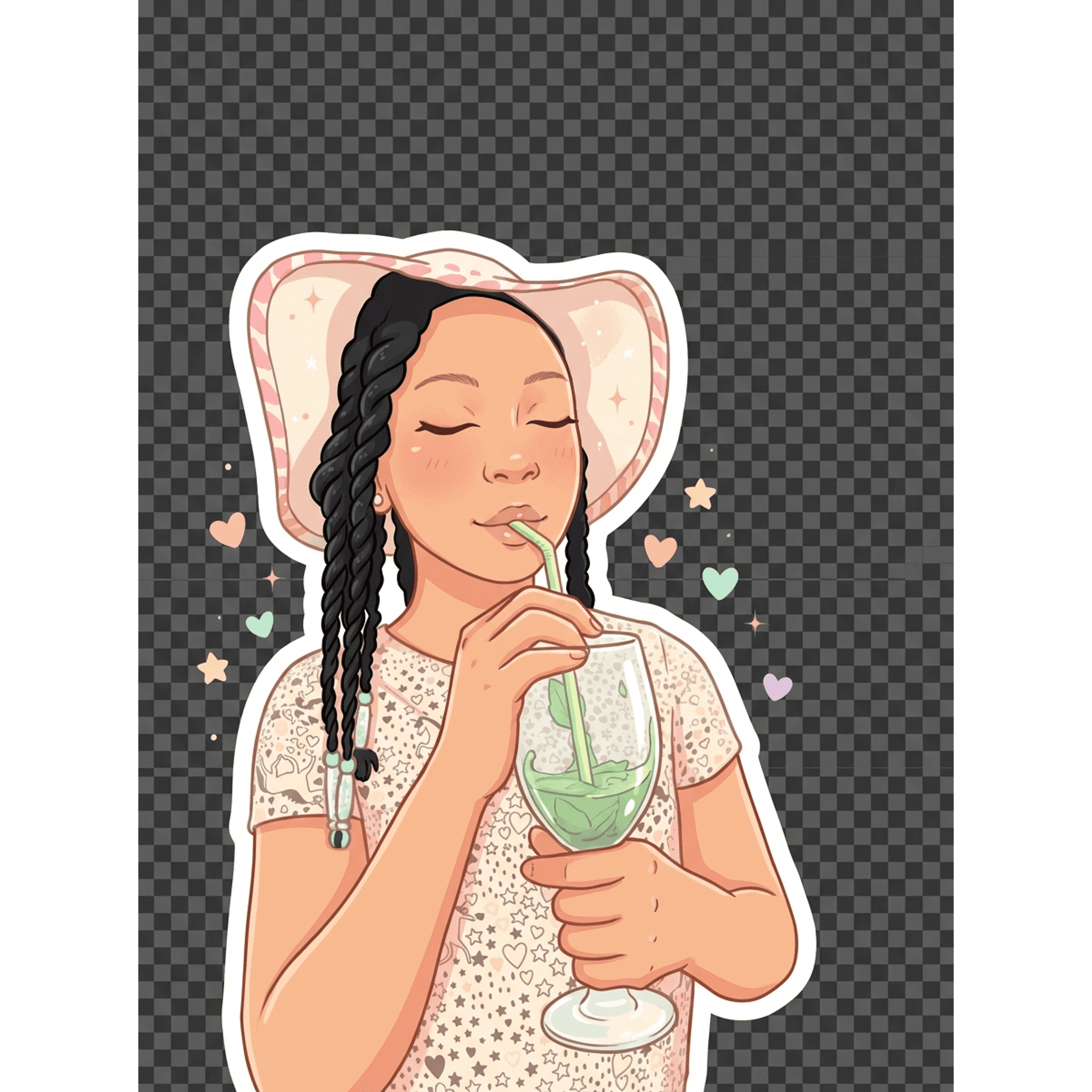 Cozy Kawaii style example